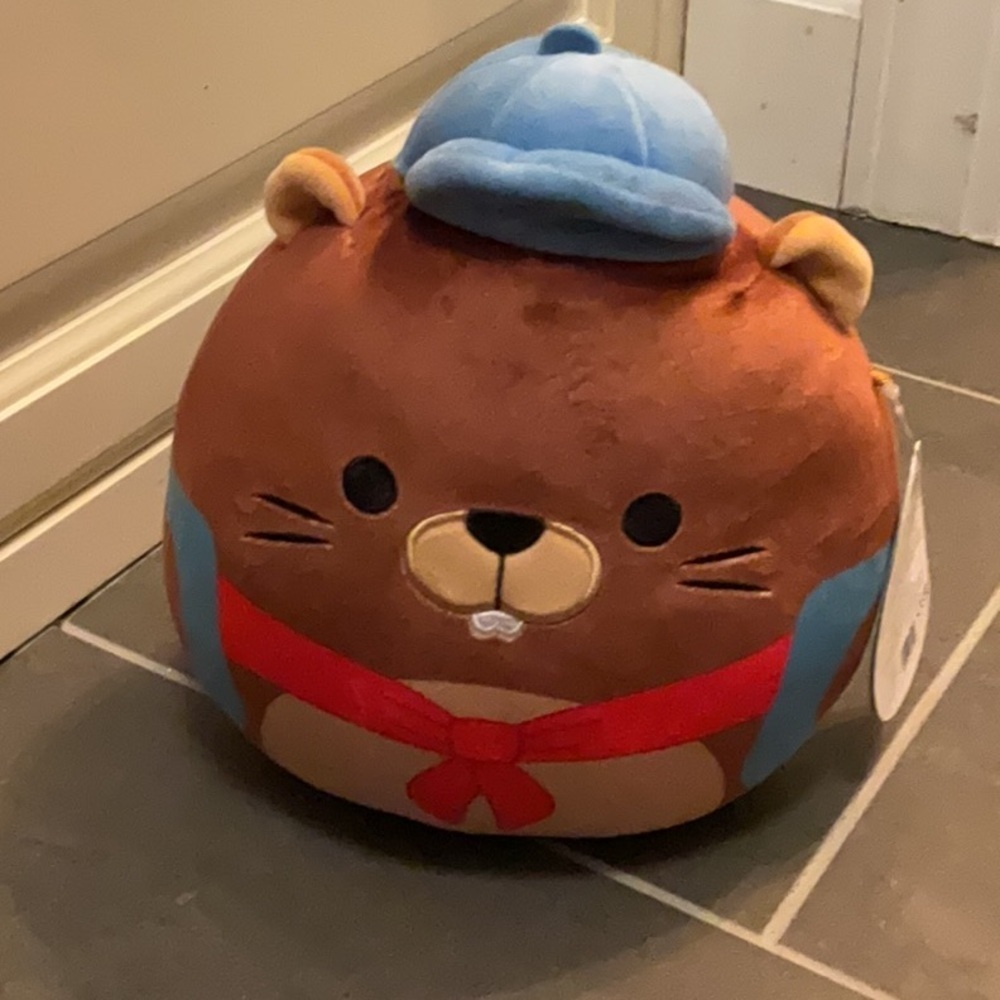 Squishmallow Chip the beaver NEW